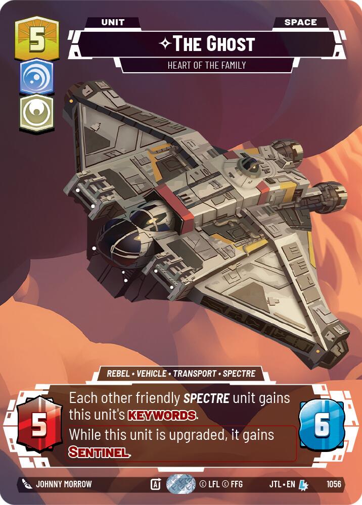 The Ghost - Heart of the Family (1056) (Prestige Foil) (1056) [Jump to Lightspeed] | Deep Dive Games St. Marys
