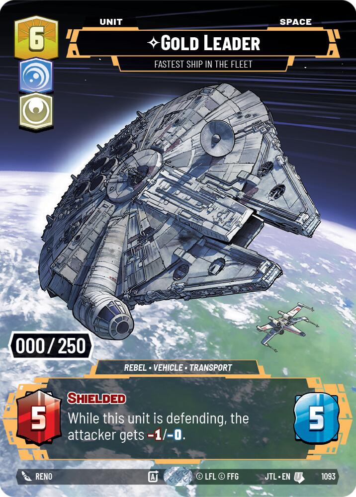 Gold Leader - Fastest Ship in the Fleet (1093) (Serialized) (1093) [Jump to Lightspeed] | Deep Dive Games St. Marys