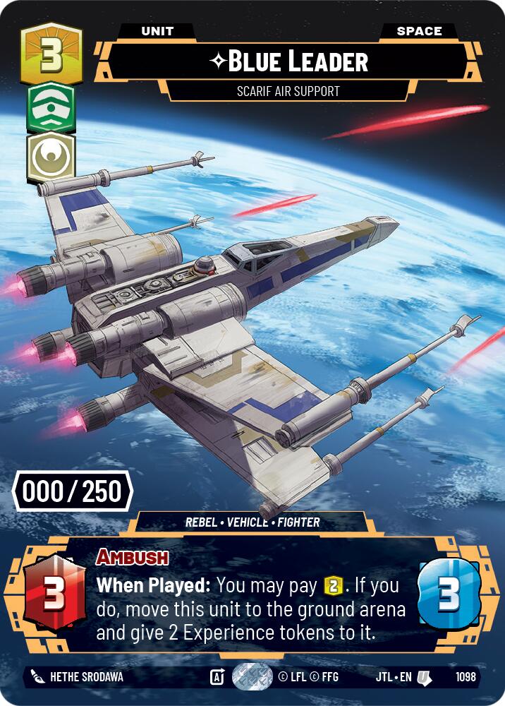 Blue Leader - Scarif Air Support (1098) (Serialized) (1098) [Jump to Lightspeed] | Deep Dive Games St. Marys