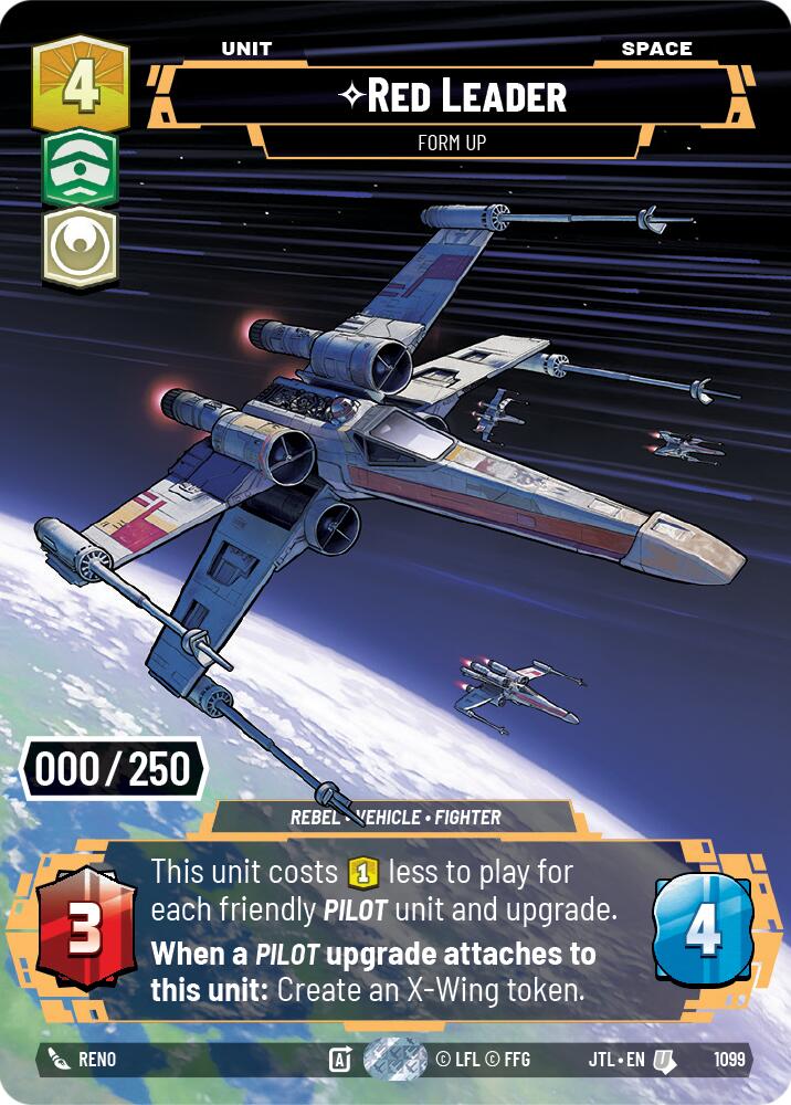 Red Leader - Form Up (1099) (Serialized) (1099) [Jump to Lightspeed] | Deep Dive Games St. Marys