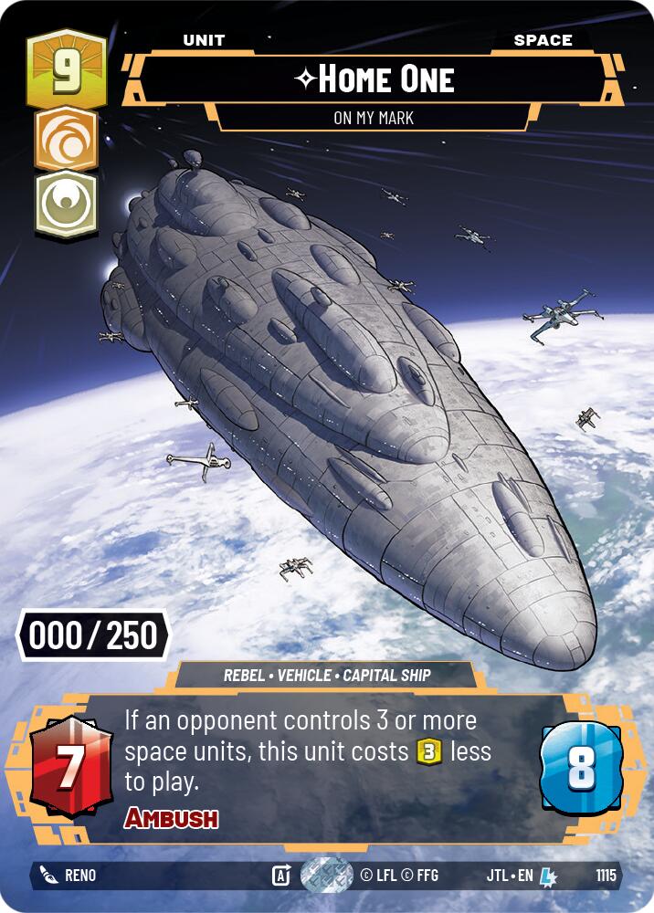 Home One - On My Mark (1115) (Serialized) (1115) [Jump to Lightspeed] | Deep Dive Games St. Marys