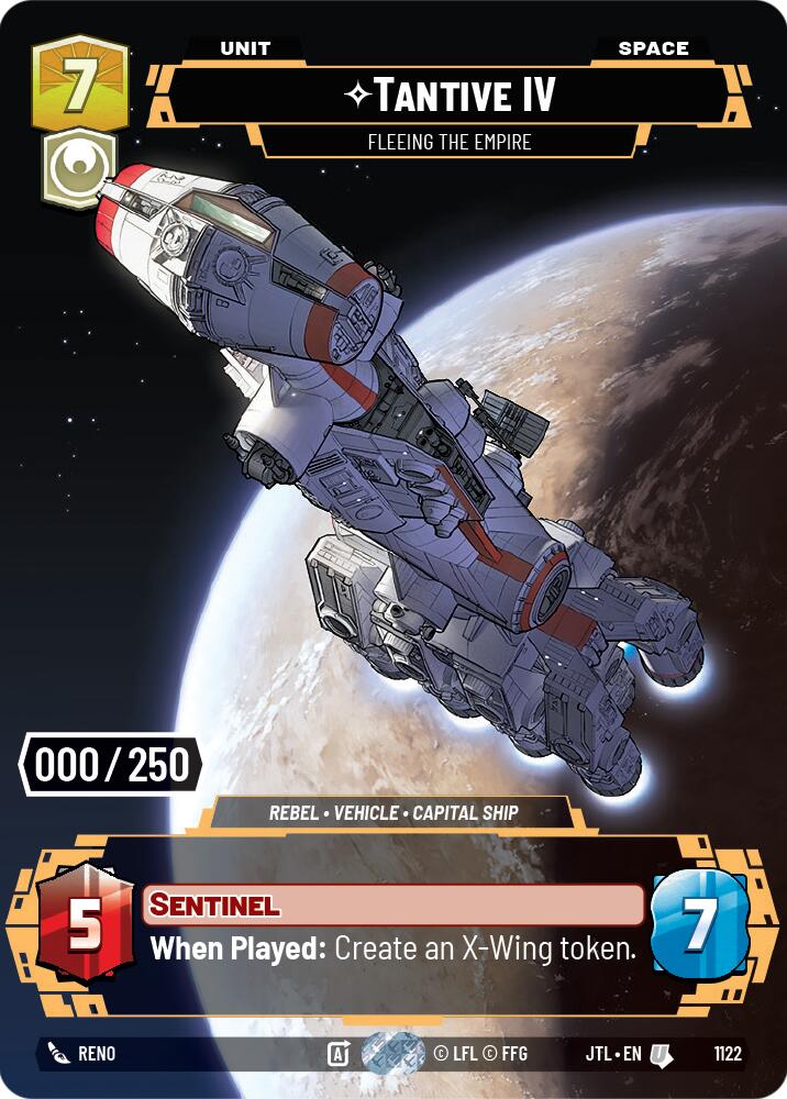 Tantive IV - Fleeing the Empire (1122) (Serialized) (1122) [Jump to Lightspeed] | Deep Dive Games St. Marys