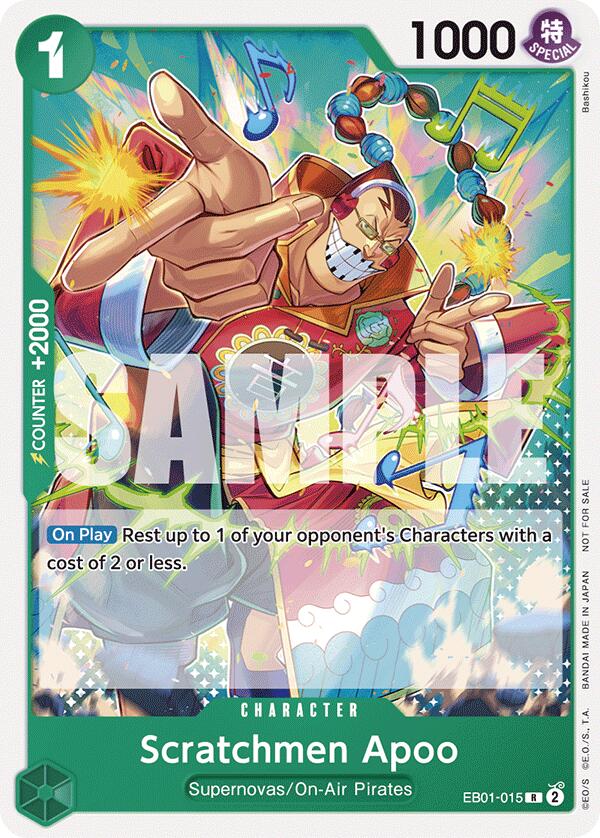 Scratchmen Apoo (Tournament Pack 2025 Vol. 2) [One Piece Promotion Cards] | Deep Dive Games St. Marys