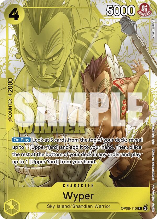 Wyper (Winner Pack 2025 Vol. 2) [One Piece Promotion Cards] | Deep Dive Games St. Marys