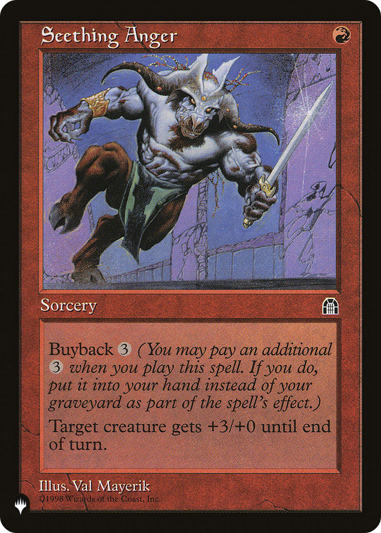 Seething Anger [The List] | Deep Dive Games St. Marys