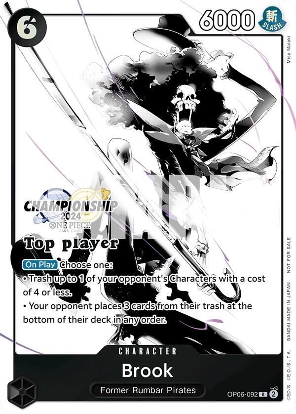 Brook (Championship 2024 Top Player Pack Vol. 2) [One Piece Promotion Cards] | Deep Dive Games St. Marys