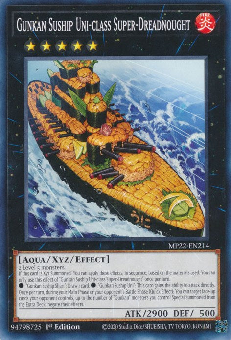 Gunkan Suship Uni-class Super-Dreadnought [MP22-EN214] Common | Deep Dive Games St. Marys