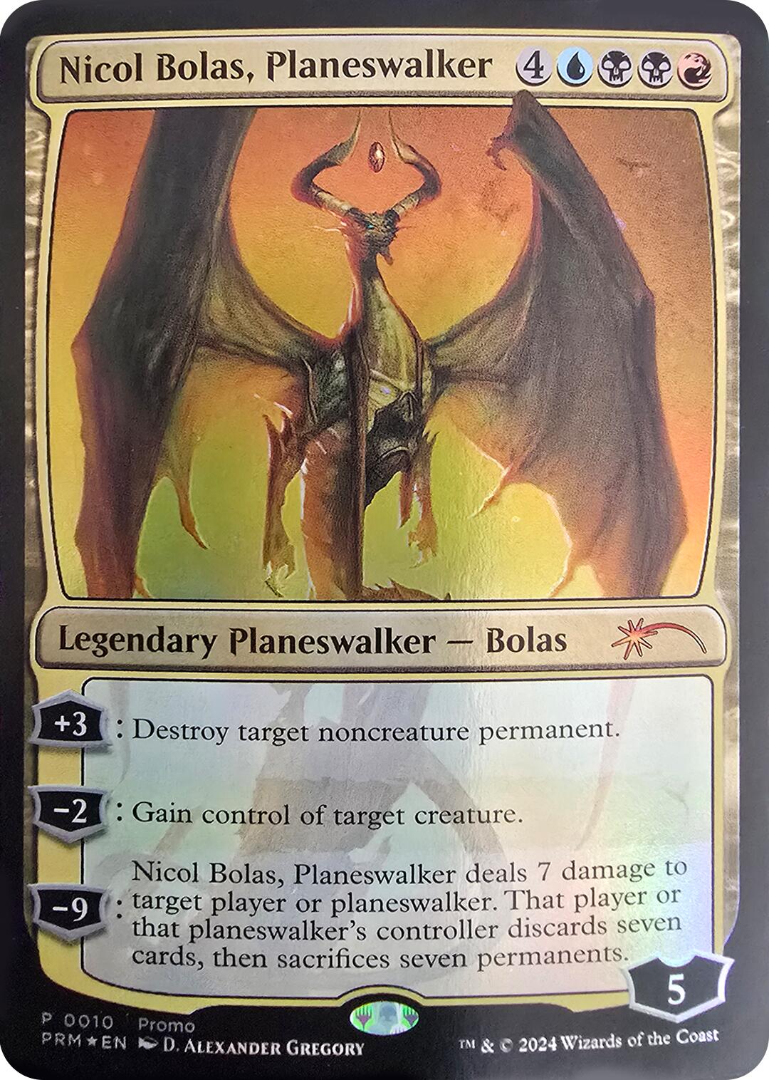 Nicol Bolas, Planeswalker [Media Promos] | Deep Dive Games St. Marys