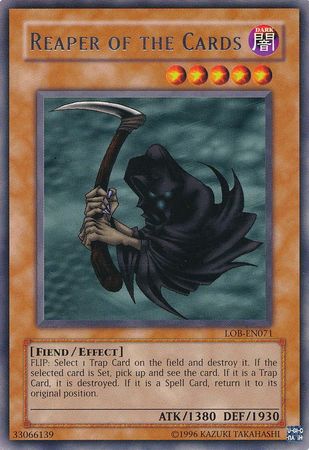 Reaper of the Cards [LOB-EN071] Rare | Deep Dive Games St. Marys