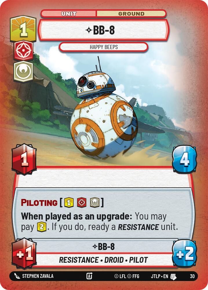 BB-8 - Happy Beeps (Foil) (30) [Jump to Lightspeed: Weekly Play] | Deep Dive Games St. Marys