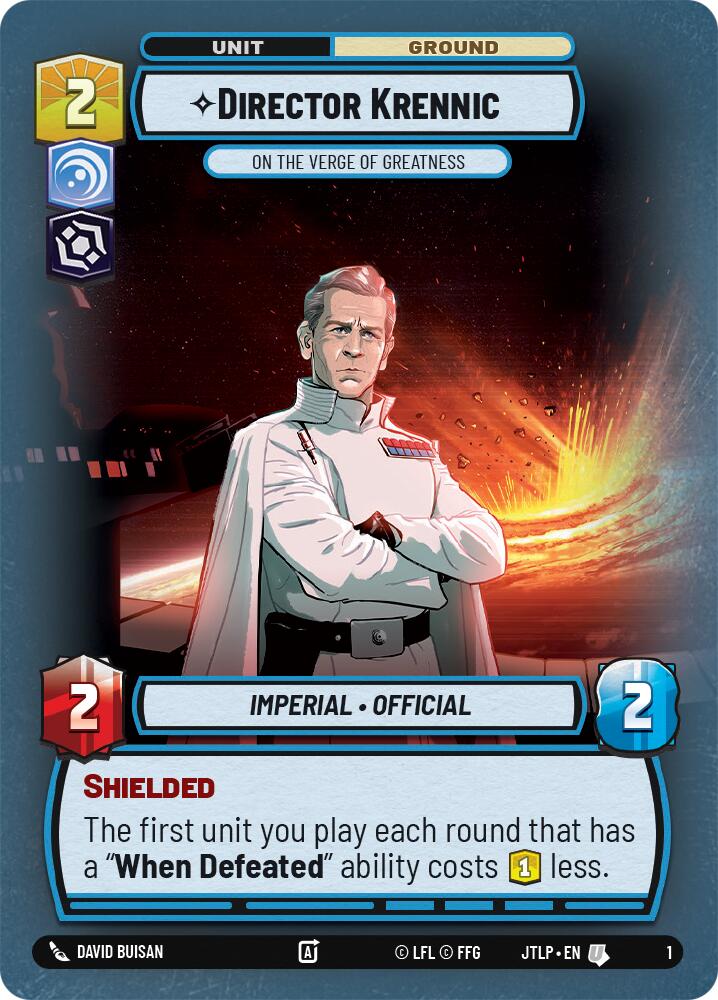 Director Krennic - On the Verge of Greatness (1) [Jump to Lightspeed: Weekly Play] | Deep Dive Games St. Marys