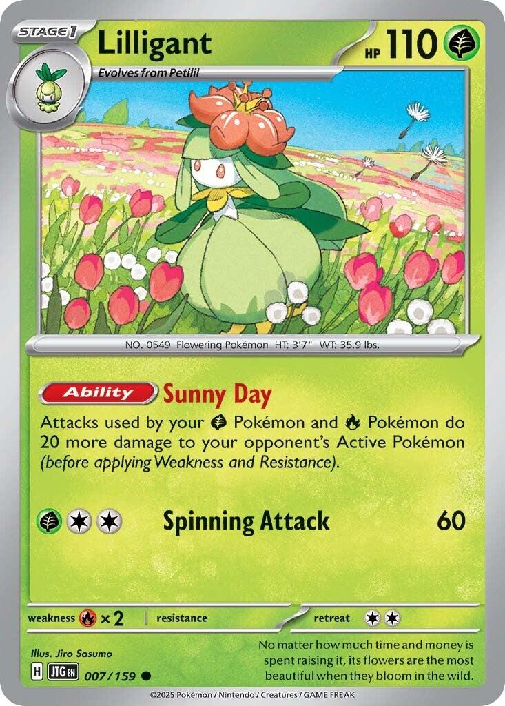 Lilligant (007/159) [Scarlet & Violet: Journey Together] | Deep Dive Games St. Marys
