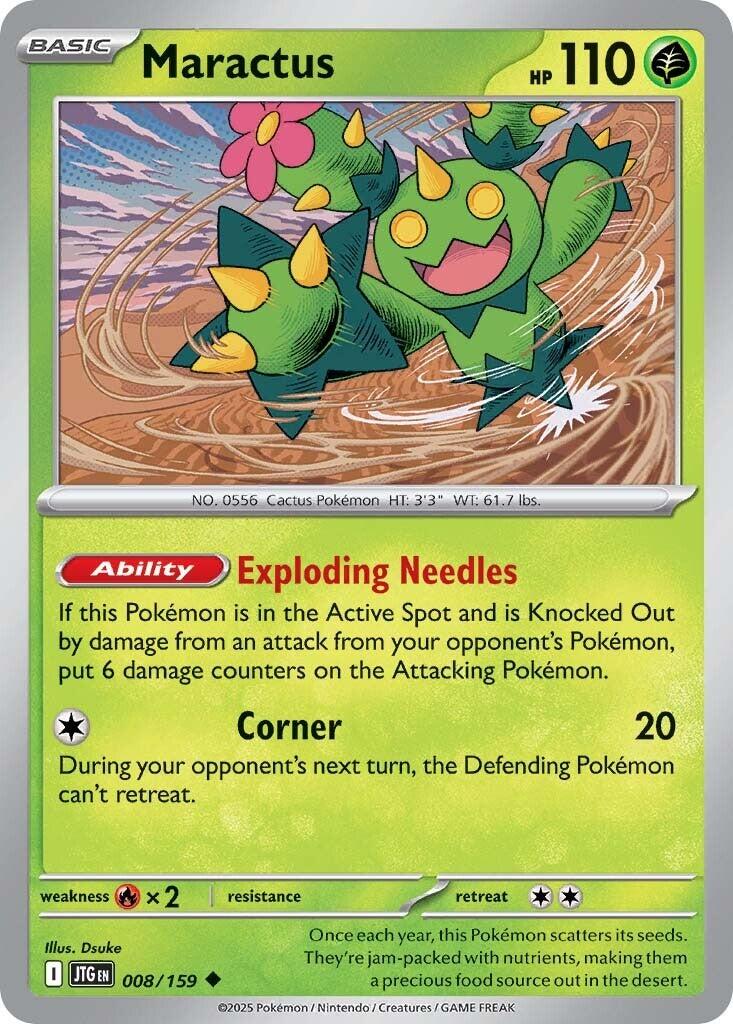 Maractus (008/159) [Scarlet & Violet: Journey Together] | Deep Dive Games St. Marys