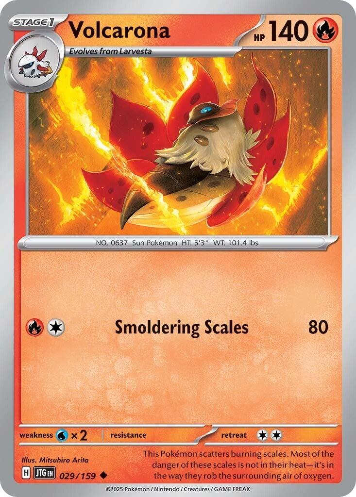 Volcarona (029/159) [Scarlet & Violet: Journey Together] | Deep Dive Games St. Marys