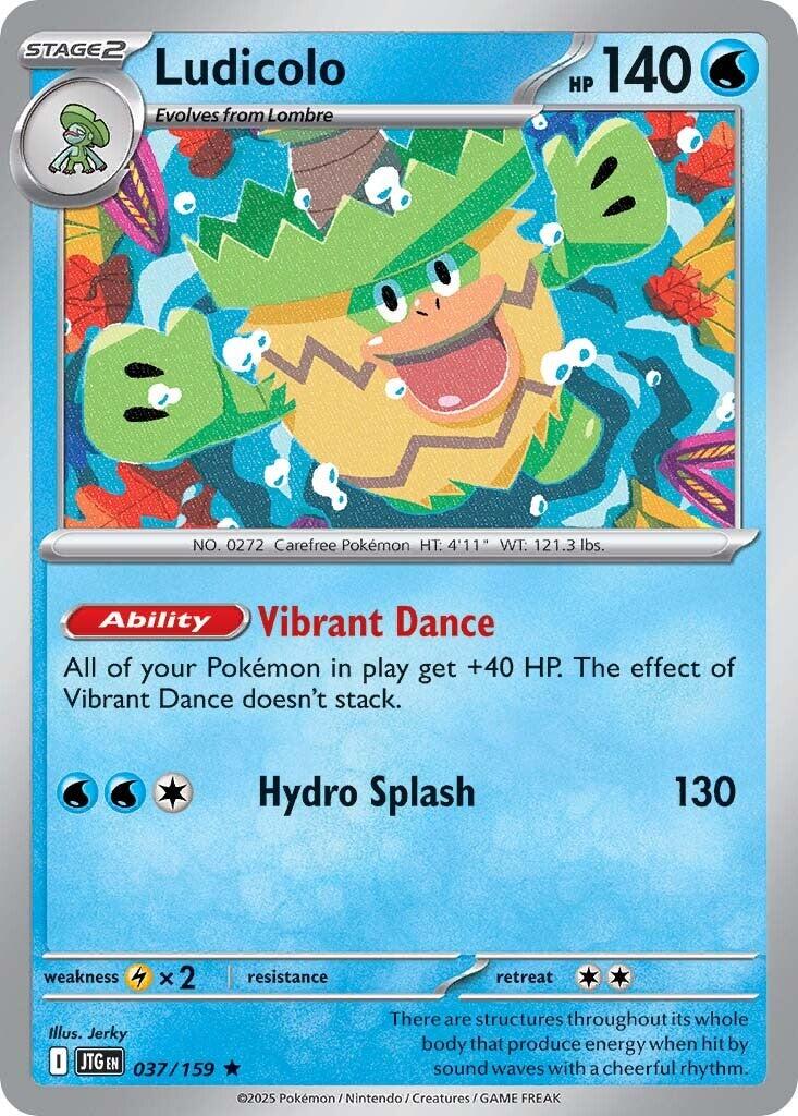 Ludicolo (037/159) [Scarlet & Violet: Journey Together] | Deep Dive Games St. Marys