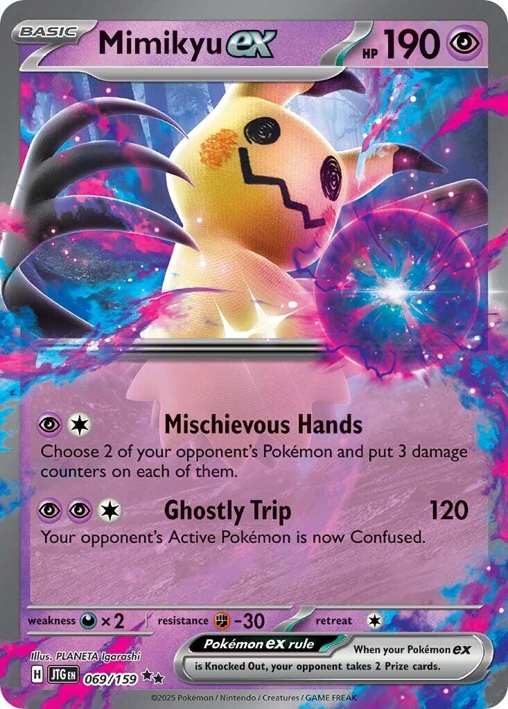Mimikyu ex (069/159) [Scarlet & Violet: Journey Together] | Deep Dive Games St. Marys