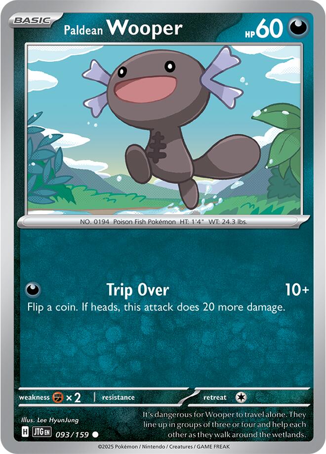 Paldean Wooper (093/159) [Scarlet & Violet: Journey Together] | Deep Dive Games St. Marys