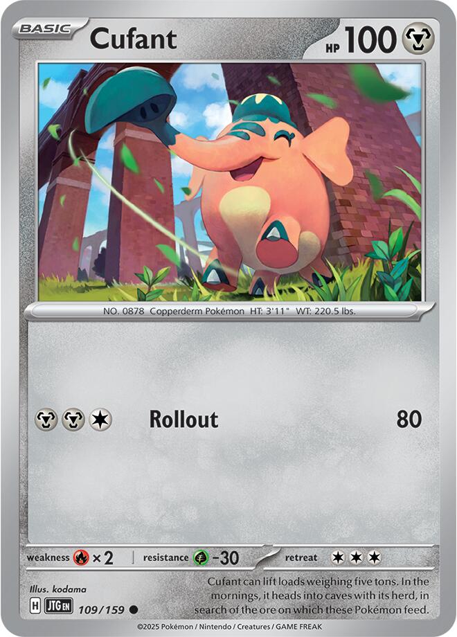 Cufant (109/159) [Scarlet & Violet: Journey Together] | Deep Dive Games St. Marys