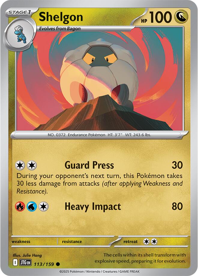 Shelgon (113/159) [Scarlet & Violet: Journey Together] | Deep Dive Games St. Marys