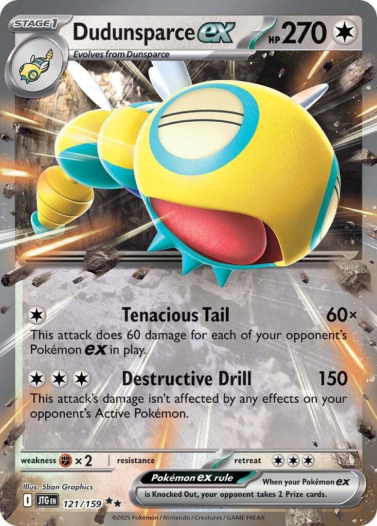 Dudunsparce ex (121/159) [Scarlet & Violet: Journey Together] | Deep Dive Games St. Marys