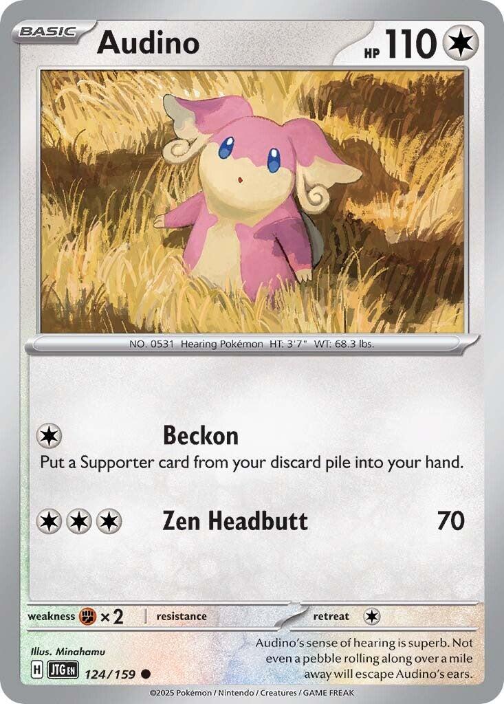 Audino (124/159) [Scarlet & Violet: Journey Together] | Deep Dive Games St. Marys