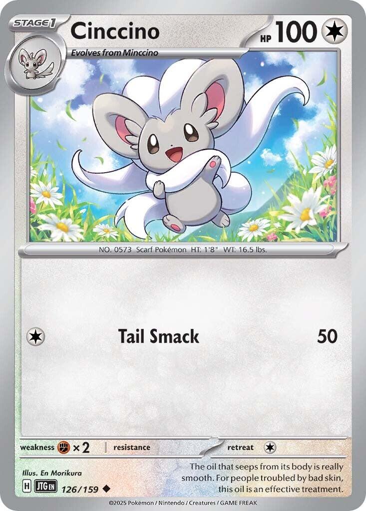 Cinccino (126/159) [Scarlet & Violet: Journey Together] | Deep Dive Games St. Marys