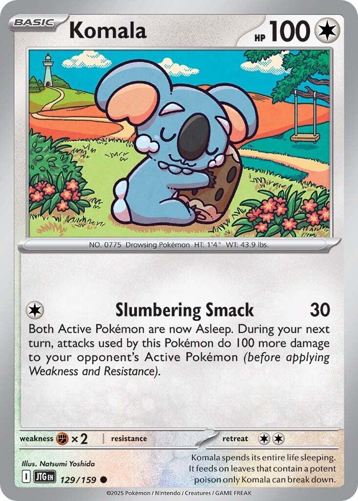 Komala (129/159) [Scarlet & Violet: Journey Together] | Deep Dive Games St. Marys