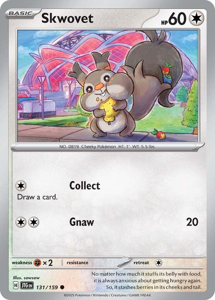 Skwovet (131/159) [Scarlet & Violet: Journey Together] | Deep Dive Games St. Marys