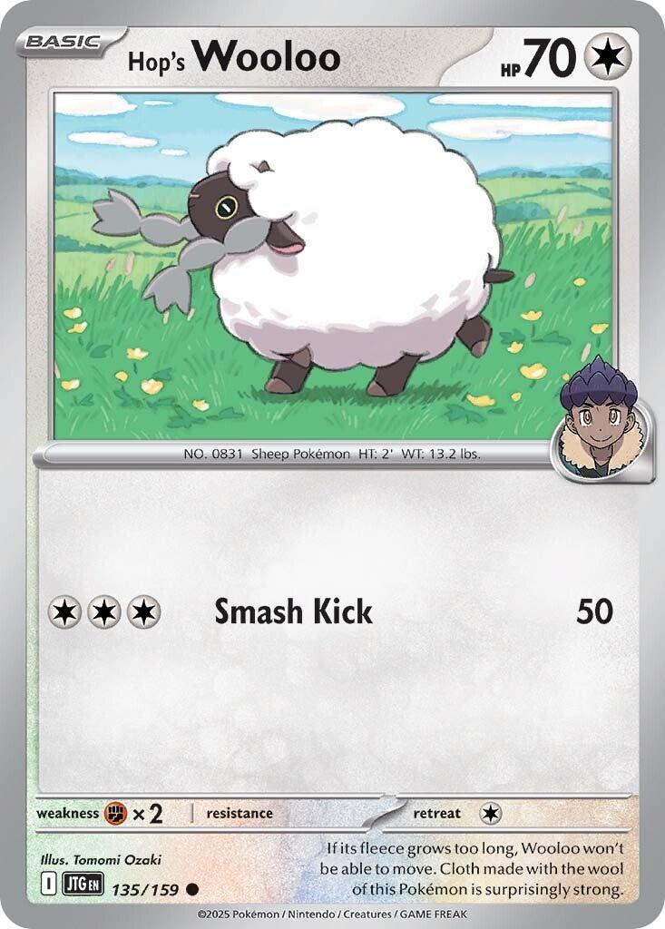 Hop's Wooloo (135/159) [Scarlet & Violet: Journey Together] | Deep Dive Games St. Marys