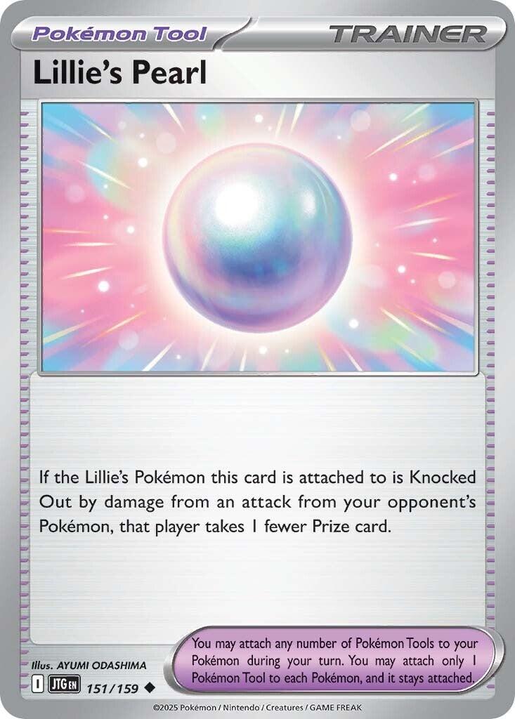 Lillie's Pearl (151/159) [Scarlet & Violet: Journey Together] | Deep Dive Games St. Marys