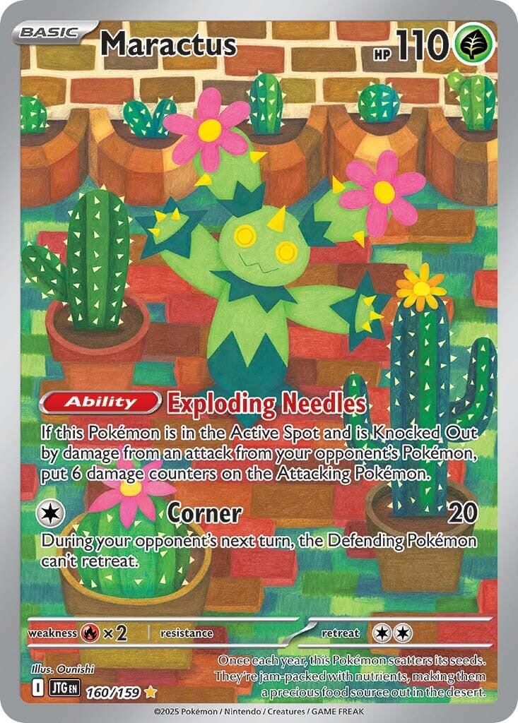 Maractus (160/159) [Scarlet & Violet: Journey Together] | Deep Dive Games St. Marys