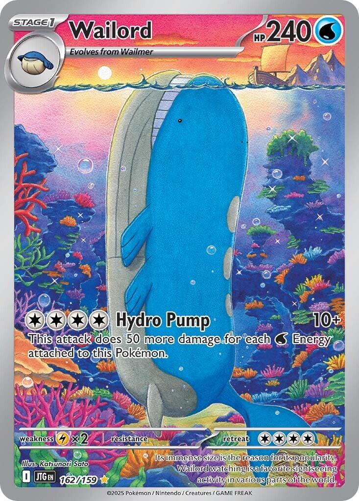 Wailord (162/159) [Scarlet & Violet: Journey Together] | Deep Dive Games St. Marys