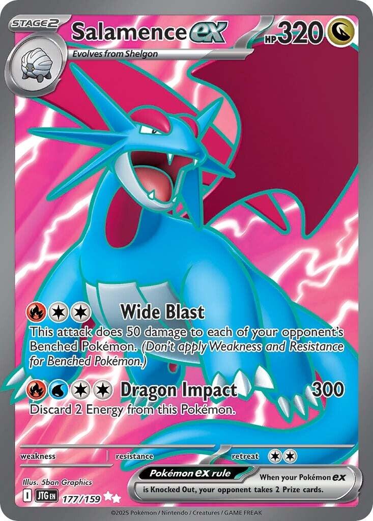 Salamence ex (177/159) [Scarlet & Violet: Journey Together] | Deep Dive Games St. Marys
