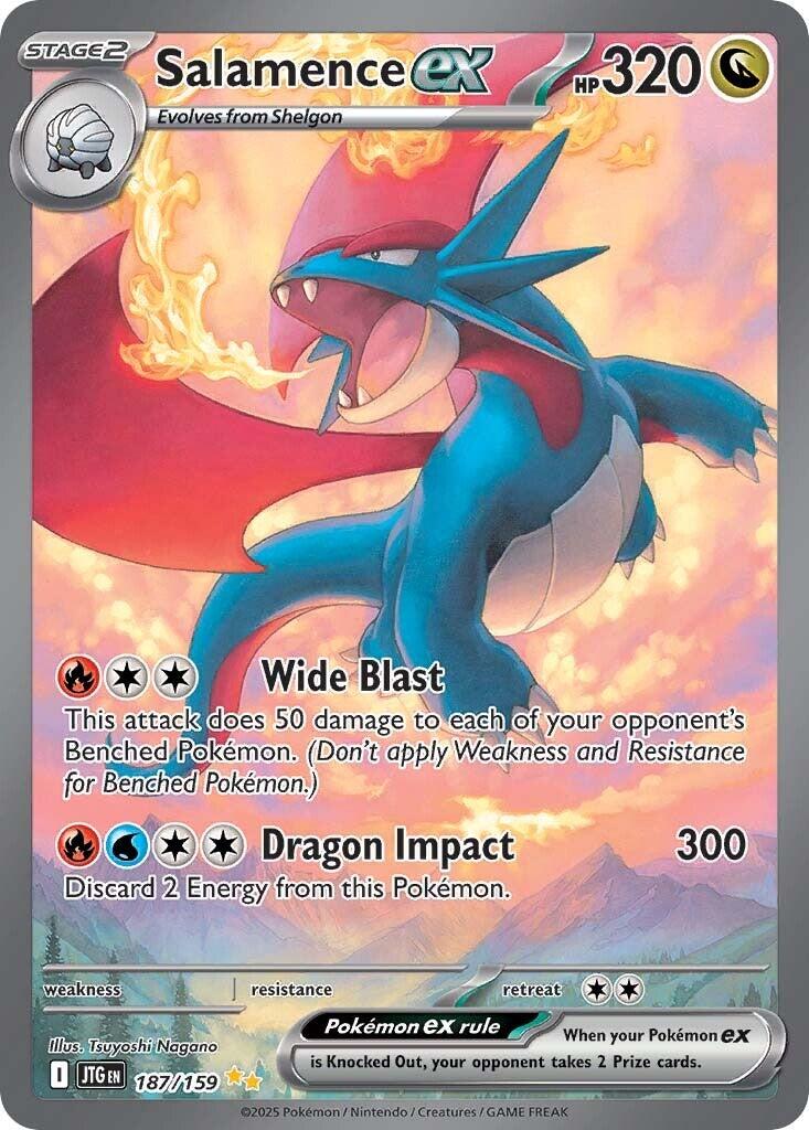 Salamence ex (187/159) [Scarlet & Violet: Journey Together] | Deep Dive Games St. Marys