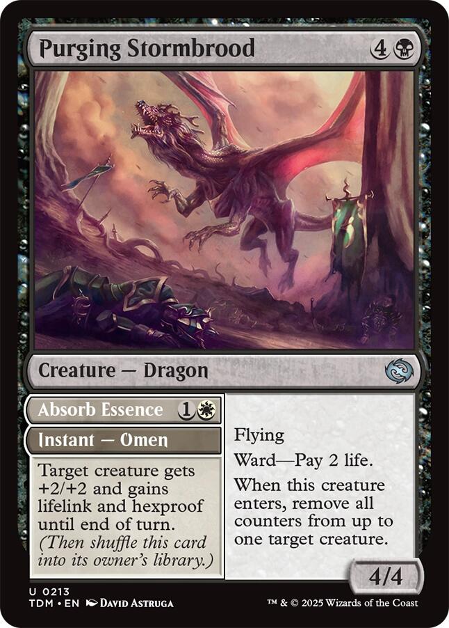 Purging Stormbrood [Tarkir: Dragonstorm] | Deep Dive Games St. Marys