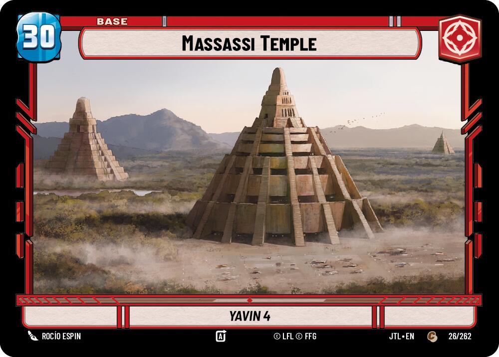 Massassi Temple // Shield (026/262 // T04/T04) (026/262 // T04/T04) [Jump to Lightspeed] | Deep Dive Games St. Marys
