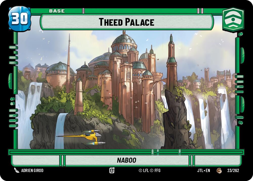 Theed Palace // Shield (023/262 // T04/T04) (023/2262 // T04/T04) [Jump to Lightspeed] | Deep Dive Games St. Marys