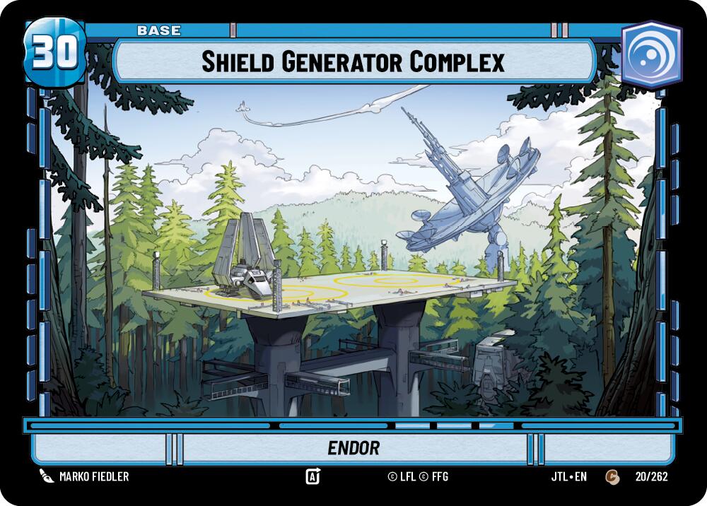 Shield Generator Complex // TIE Fighter (020/262 // T01/T04) (020/262 // T01/T04) [Jump to Lightspeed] | Deep Dive Games St. Marys