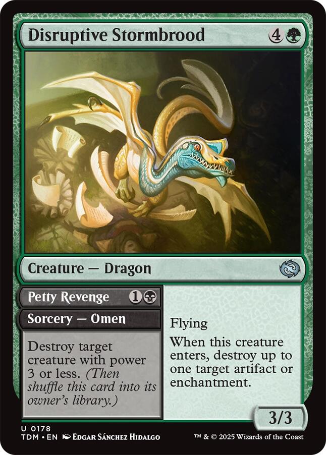 Disruptive Stormbrood [Tarkir: Dragonstorm] | Deep Dive Games St. Marys