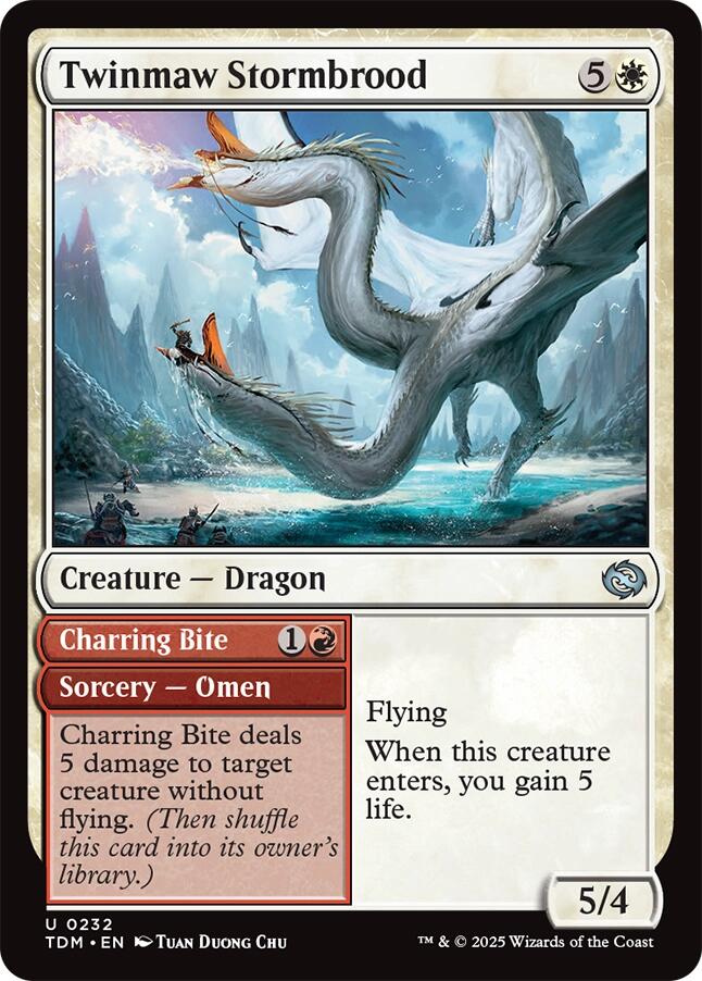 Twinmaw Stormbrood [Tarkir: Dragonstorm] | Deep Dive Games St. Marys