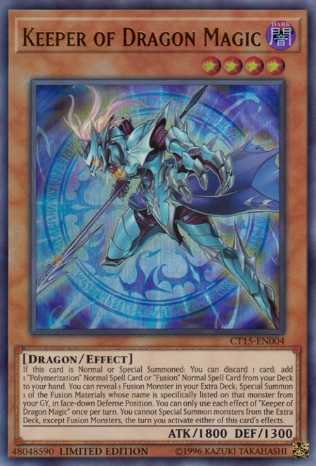 Keeper of Dragon Magic [CT15-EN004] Ultra Rare | Deep Dive Games St. Marys
