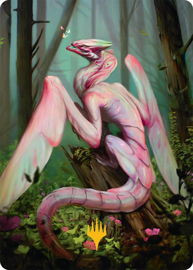 Bloomvine Regent Art Card (46/54) (Gold-Stamped) [Tarkir: Dragonstorm Art Series] | Deep Dive Games St. Marys