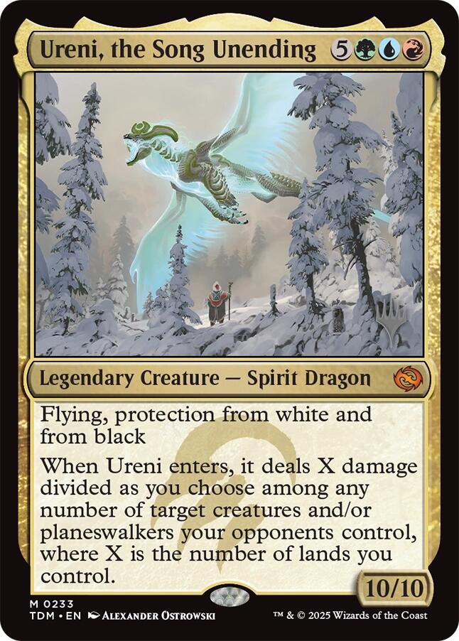 Ureni, the Song Unending (Promo Pack) [Tarkir: Dragonstorm Promos] | Deep Dive Games St. Marys