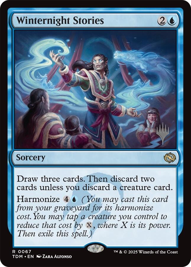 Winternight Stories (Promo Pack) [Tarkir: Dragonstorm Promos] | Deep Dive Games St. Marys