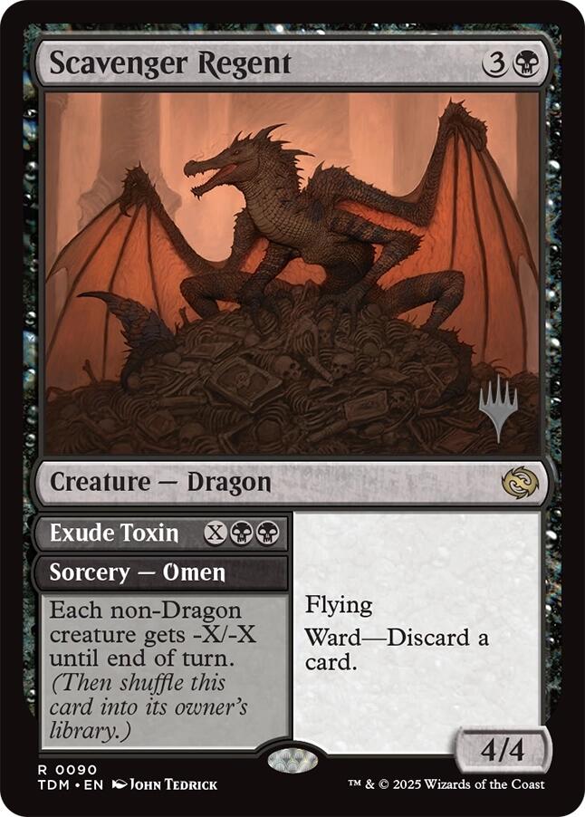 Scavenger Regent (Promo Pack) [Tarkir: Dragonstorm Promos] | Deep Dive Games St. Marys