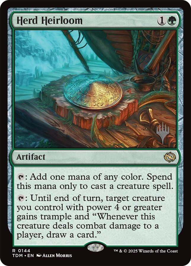 Herd Heirloom (Promo Pack) [Tarkir: Dragonstorm Promos] | Deep Dive Games St. Marys