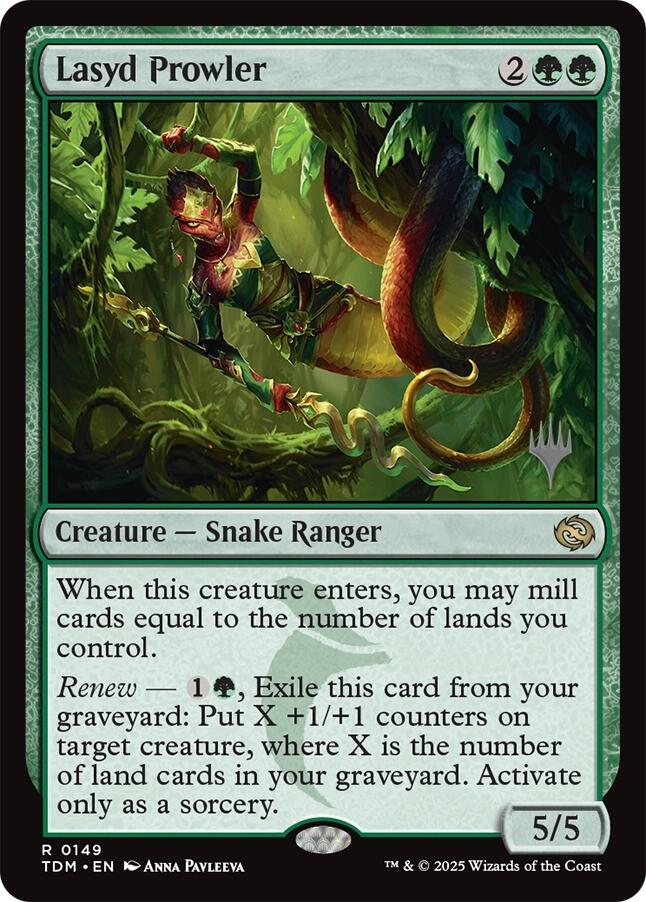 Lasyd Prowler (Promo Pack) [Tarkir: Dragonstorm Promos] | Deep Dive Games St. Marys