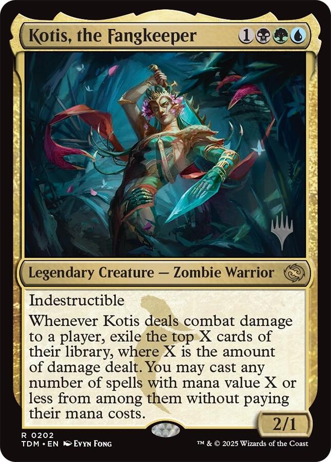 Kotis, the Fangkeeper (Promo Pack) [Tarkir: Dragonstorm Promos] | Deep Dive Games St. Marys
