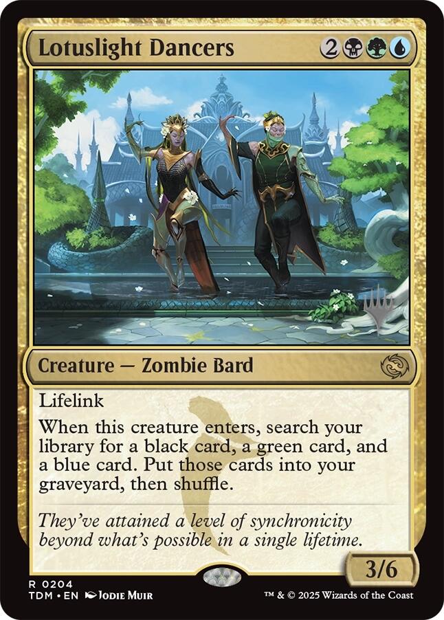 Lotuslight Dancers (Promo Pack) [Tarkir: Dragonstorm Promos] | Deep Dive Games St. Marys