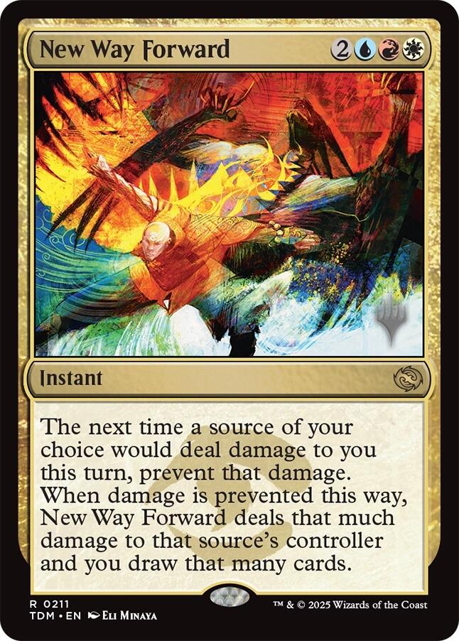 New Way Forward (Promo Pack) [Tarkir: Dragonstorm Promos] | Deep Dive Games St. Marys